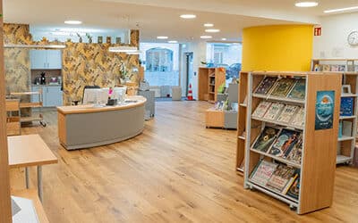 Projekt in der Bibliothek Saal an der Donau