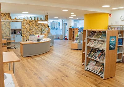 Projekt in der Bibliothek Saal an der Donau